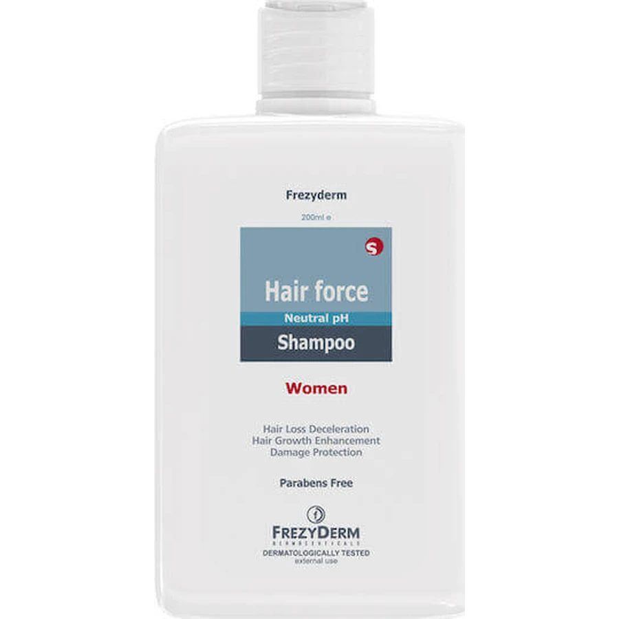 Frezyderm Hair Force Women Шампунь від випадіння волосся для всіх типів волосся 200 мл: ціни та характеристики