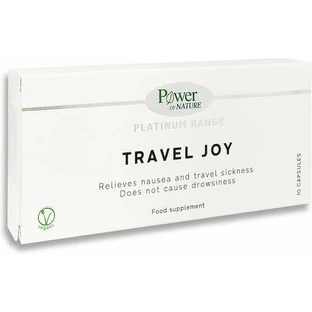 Power Of Nature Platinum Range Travel Joy от тошноты 10 капсул