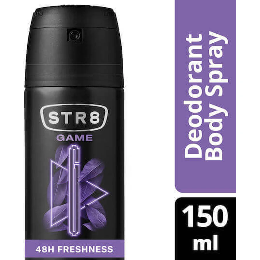 STR8 Game Deodorant 48h Дезодорант-спрей 150 мл: цены и характеристики