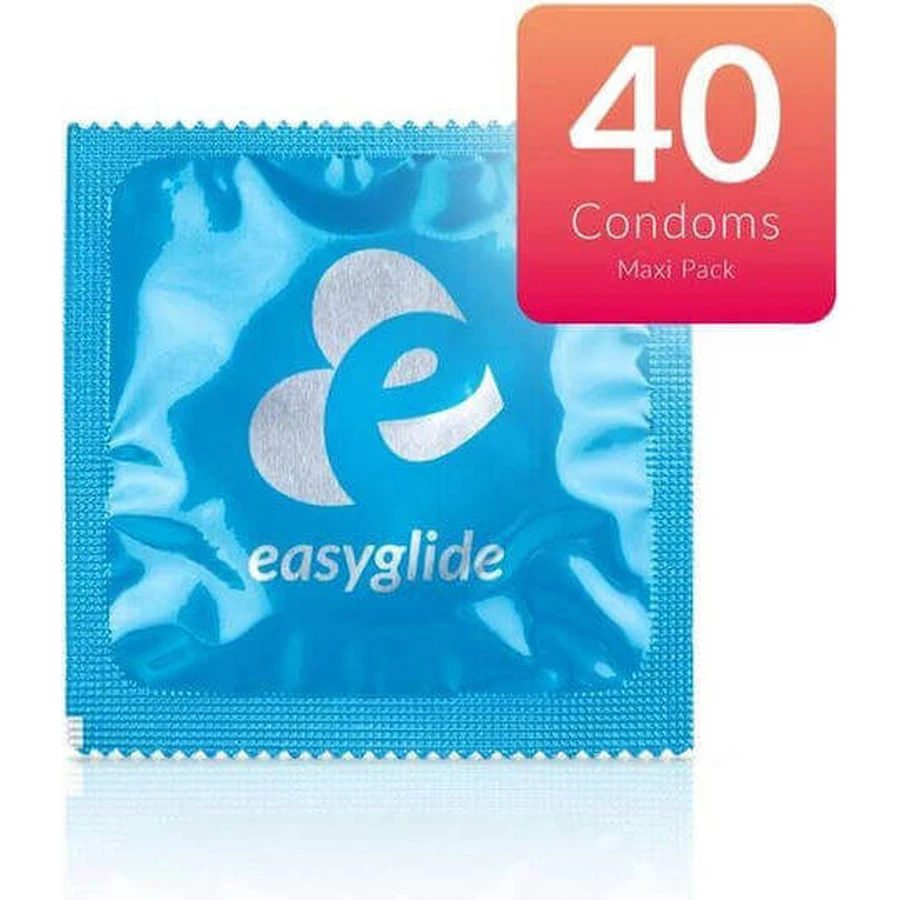 Easyglide Пресервант Ribs & Dots Пресервант Ribs & Dots Ребристі натуральні 40шт: ціни та характеристики