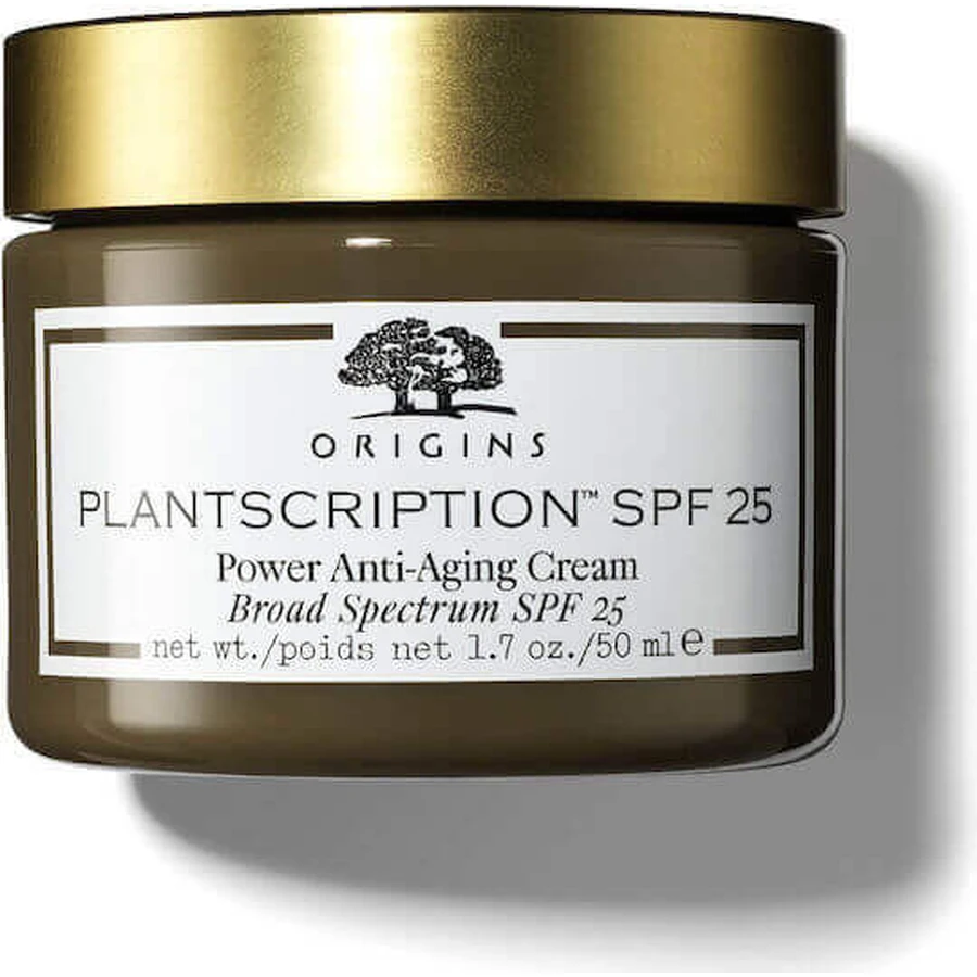 Origins Plantscription Антивіковий і тонізуючий крем для обличчя з SPF25 50 мл: ціни та характеристики