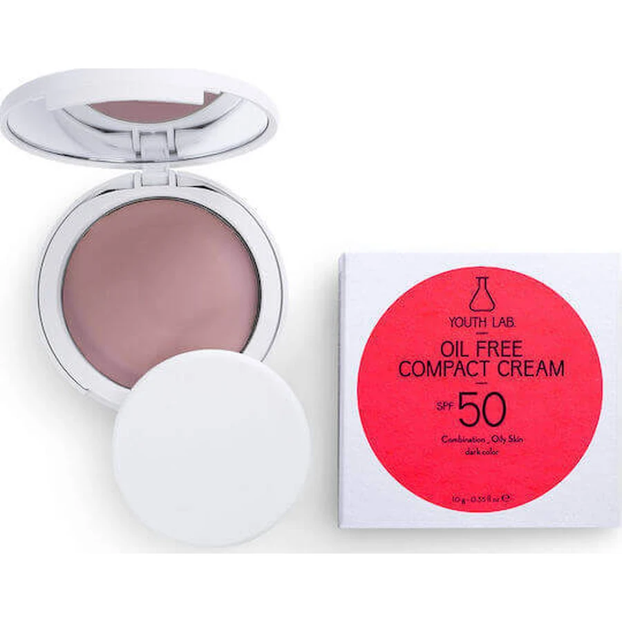 Лабораторія молодості. Безмасляна сонцезахисна пудра для обличчя SPF50 з темним пігментом 10гр: ціни та характеристики