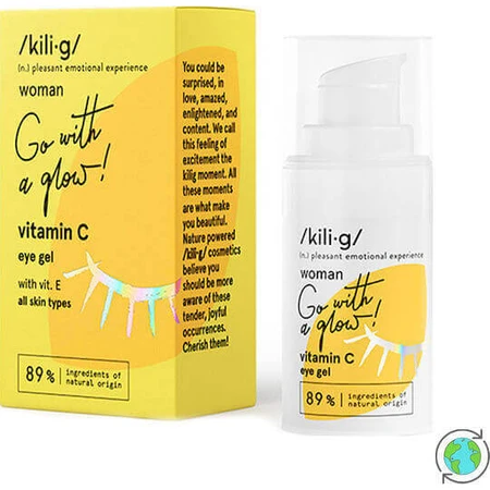 kili⋅g Vitamin C Eye Gel For Women Увлажняющий гель для глаз с гиалуроновой кислотой и витамином С 15 мл: цены и характеристики