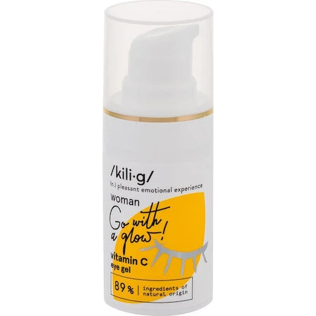 kili⋅g Vitamin C Eye Gel For Women Увлажняющий гель для глаз с гиалуроновой кислотой и витамином С 15 мл: цены и характеристики