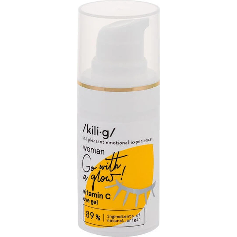 kili⋅g Vitamin C Eye Gel For Women Увлажняющий гель для глаз с гиалуроновой кислотой и витамином С 15 мл: цены и характеристики