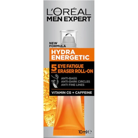 L'Oreal Paris Men Expert Hydra Energetic Мужской гель для глаз против усталости и морщин с витамином C 10 мл: цены и характеристики