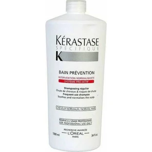 Шампунь проти випадіння волосся Kérastase Specifique Bain Prevention для всіх типів волосся 1000 мл