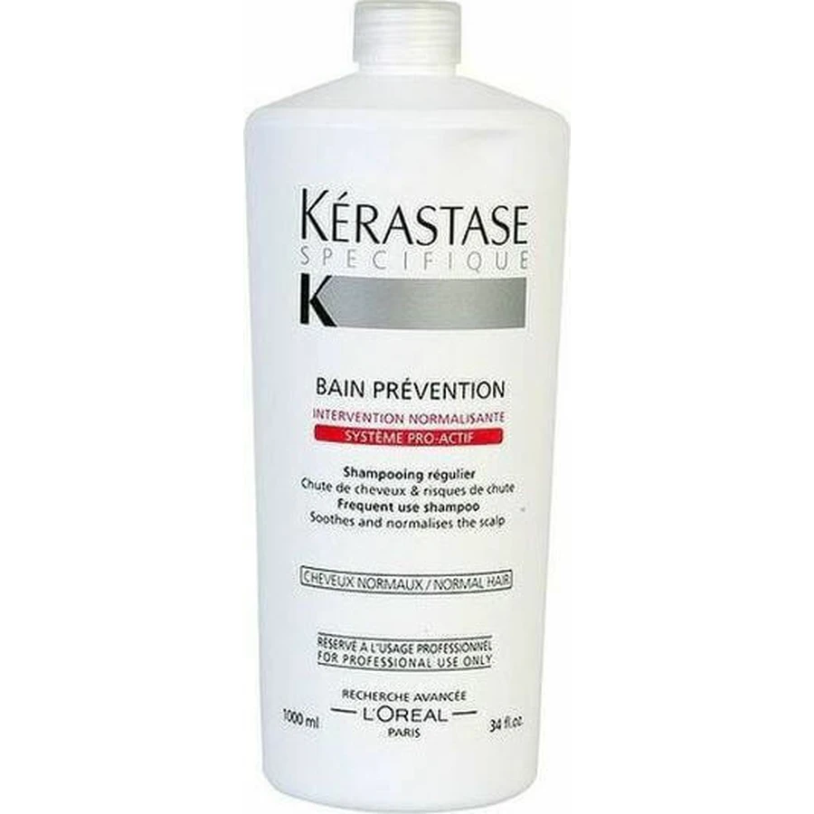 Шампунь проти випадіння волосся Kérastase Specifique Bain Prevention для всіх типів волосся 1000 мл: ціни та характеристики