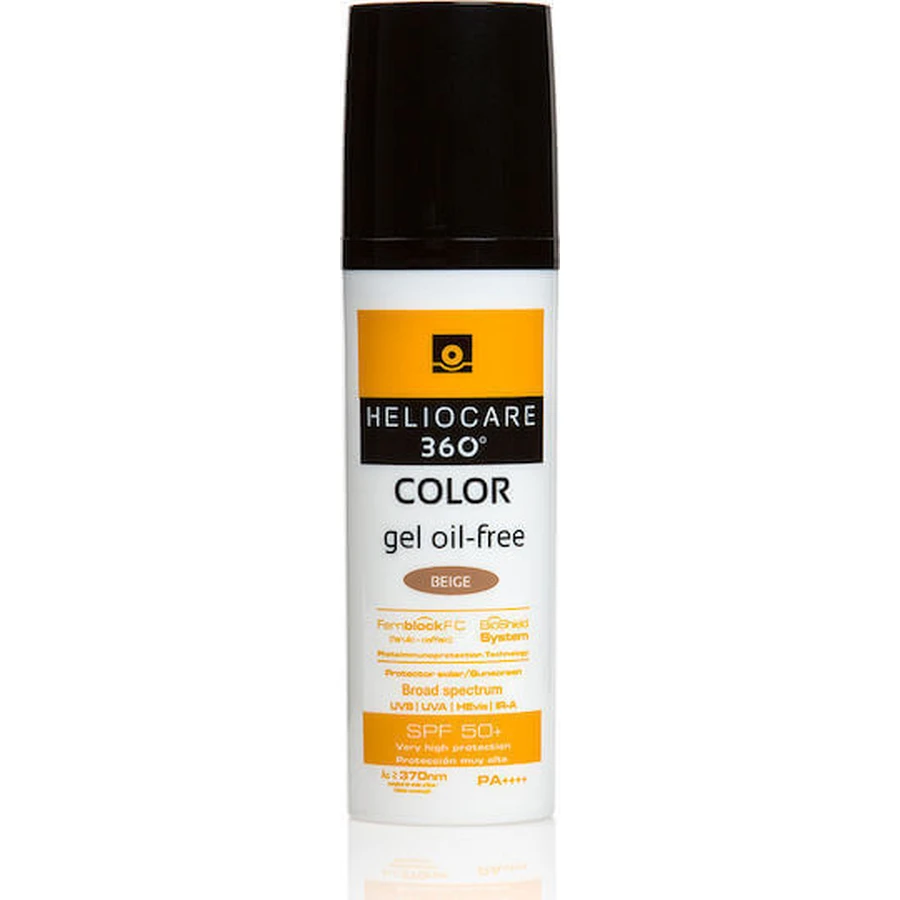 Heliocare 360 Gel Colour Oil-Free Body Sun Protection Gel SPF50 с бежевым пигментом 50 мл: цены и характеристики