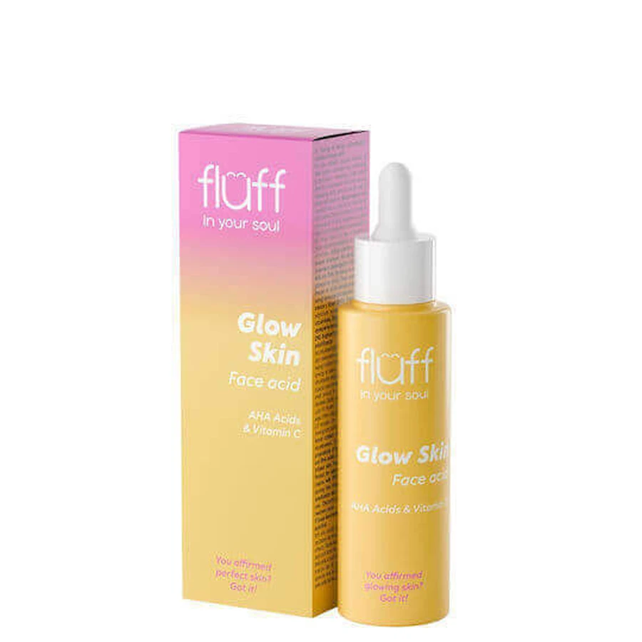 Fluff Glow Skin - Кислотний скраб - Відлущуючий скраб для обличчя 40 мл: ціни та характеристики