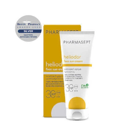 Pharmasept Гелиодор Солнцезащитный крем для лица SPF30 50 мл: цены и характеристики