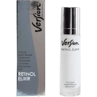 Версия Ретинол Эликсир Ретинол и гиалуроновая кислота Ночной крем для лица против старения и угрей с ретинолом и гиалуроновой кислотой 50 мл