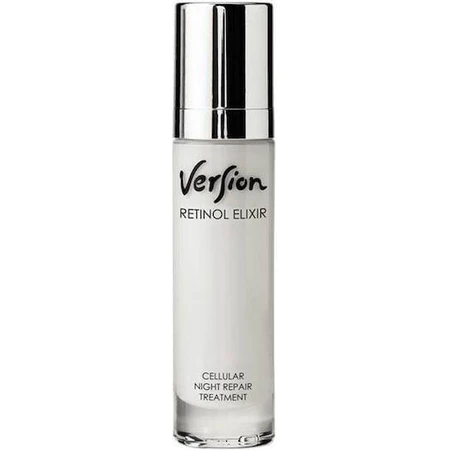 Версія Retinol Elixir Retinol and Hyaluronic Acid Нічний крем для обличчя проти старіння та плям з ретинолом і гіалуроновою кислотою 50мл: ціни та характеристики