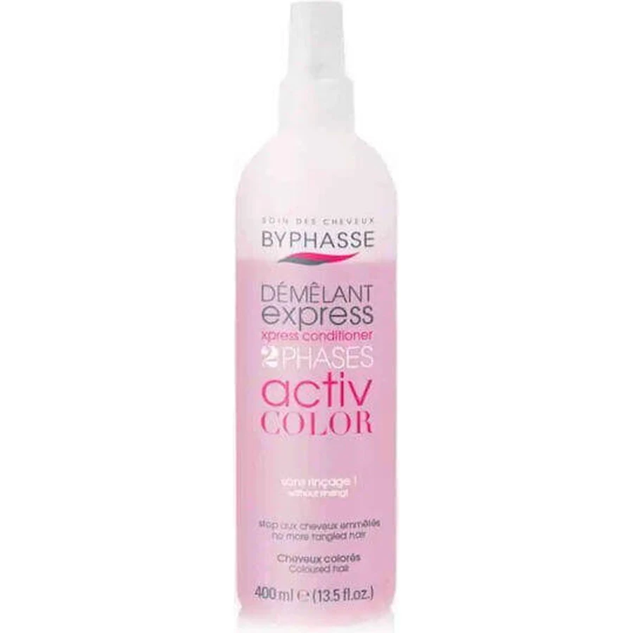 Кондиціонер для збереження кольору Byphasse Activ Color Leave In Color для фарбованого волосся 400 мл: ціни та характеристики