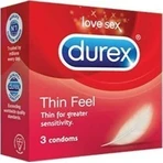 Дюрекс преконсервант Feel Thin 3шт: ціни та характеристики