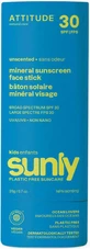Attitude Водостійкий дитячий сонцезахисний крем-стік SPF30 60мл 00.0603.0058