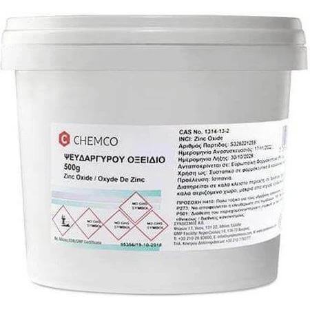 Chemco Оксид цинка Оксид цинка 500гр: цены и характеристики