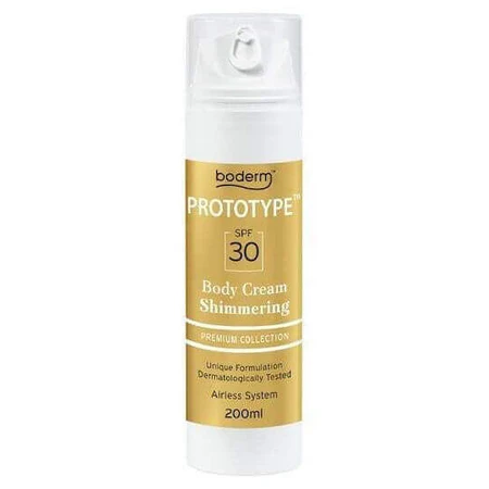 Сонцезахисний крем для тіла Boderm Prototype Radiant SPF30 200 мл: ціни та характеристики