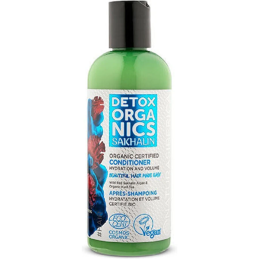 Natura Siberica Detox Organics Сахалинский увлажняющий кондиционер для всех типов волос 260 мл: цены и характеристики