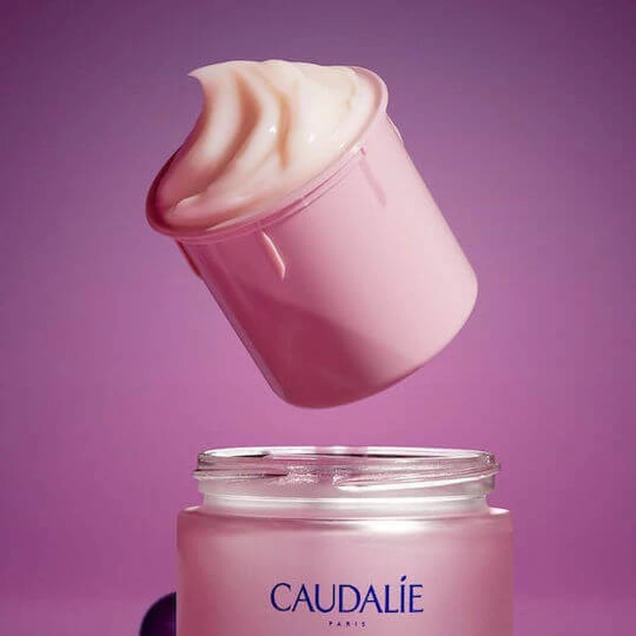 Caudalie Resveratrol-Lift Refill Укрепляющий антивозрастной и тонизирующий ночной укрепляющий крем для лица с гиалуроновой кислотой и коллагеном 50 мл: цены и характеристики