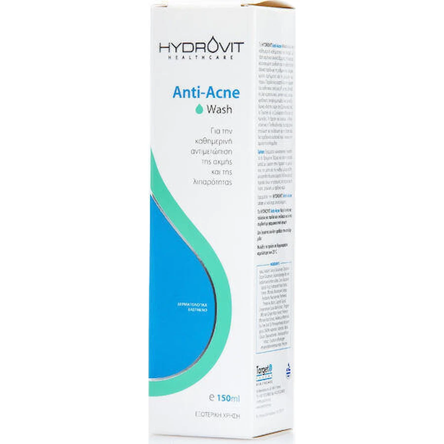 Target Pharma Hydrovit Гель для обличчя проти акне для шкіри, схильної до акне 150 мл: ціни та характеристики