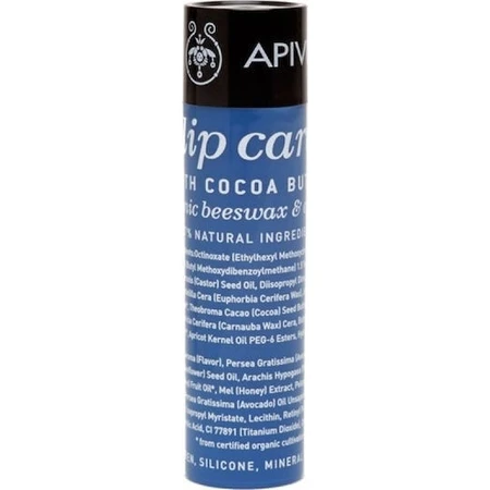 Apivita Бальзам для губ з маслом какао Apivita Бальзам для губ з маслом какао SPF20 4.4гр: ціни та характеристики