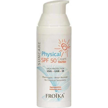 Froika Physical Face Colour Крем для лица с защитой от солнца SPF50 с пигментом 50 мл: цены и характеристики