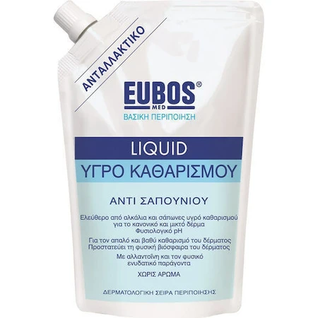 Eubos Blue Жидкая моющая эмульсия для тела 400 мл: цены и характеристики