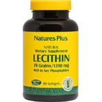 Nature's Plus Лецитин 1200 мг без смаку 90 м'яких гелів без смаку: ціни та характеристики