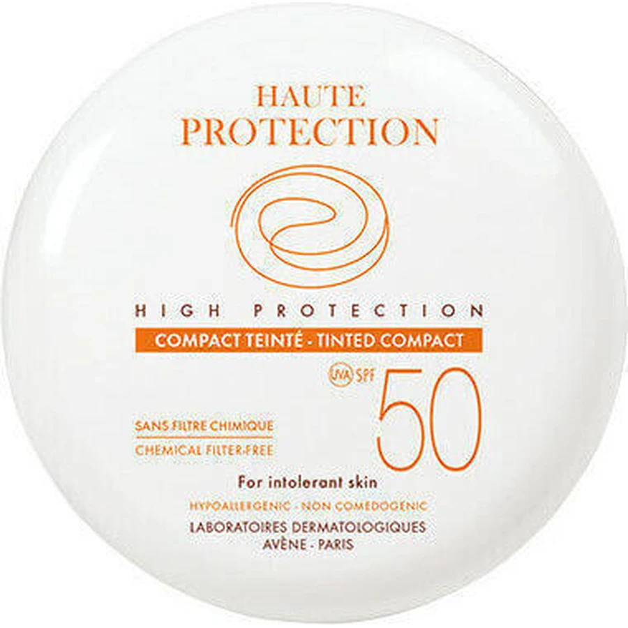 Eau Thermale Avène Haute Protection Компактная водостойкая пудра для лица SPF50+ с соболиным пигментом 10гр: цены и характеристики