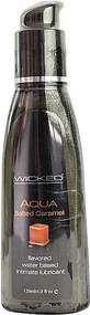 Вагінальний лубрикант Wicked Aqua зі смаком солоної карамелі 120 мл