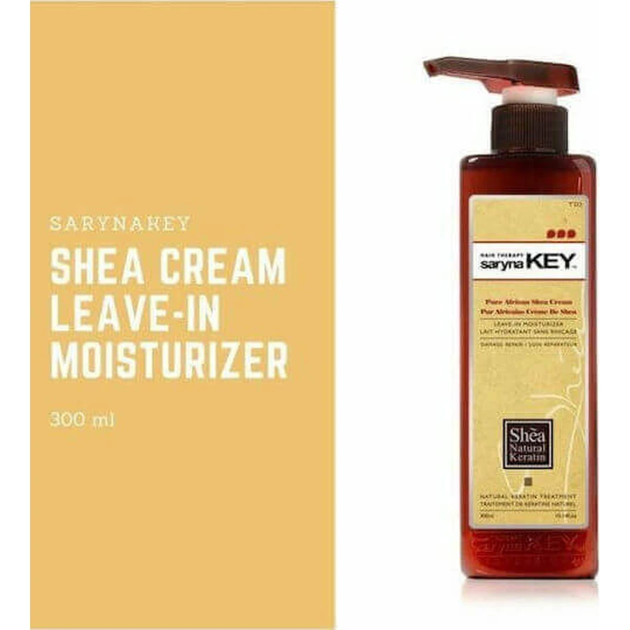 Saryna Key Pure Pure African Shea Cream Damage Repair Leave-In Moi Leave-In Conditioner Reconstruction/Nourishing Leave-In Conditioner for Dry Hair 300ml: цены и характеристики