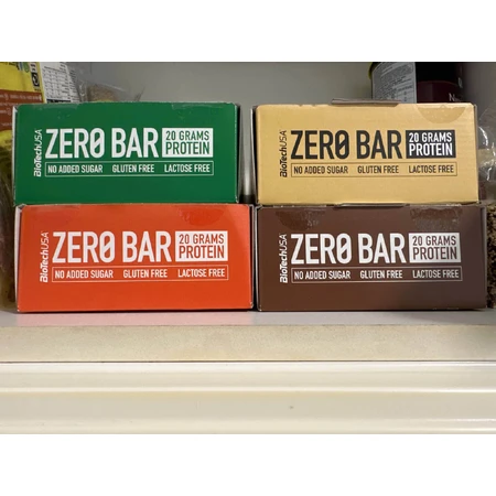 Biotech USA Zero Bar з нативним сироватковим ізолятом батончики з 40% протеїну та карамельно-шоколадним смаком 20x50гр: ціни та характеристики