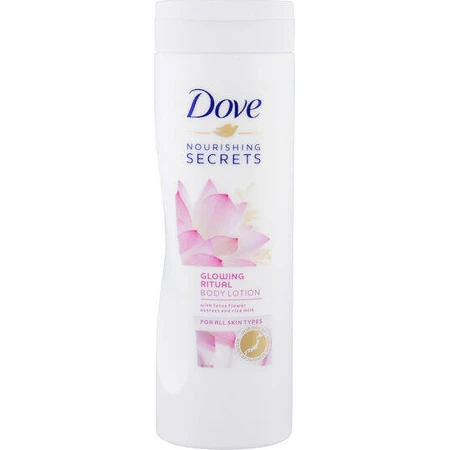 Dove Nourishing Secrets Сяючий ритуальний зволожуючий лосьйон для тіла 400 мл: ціни та характеристики