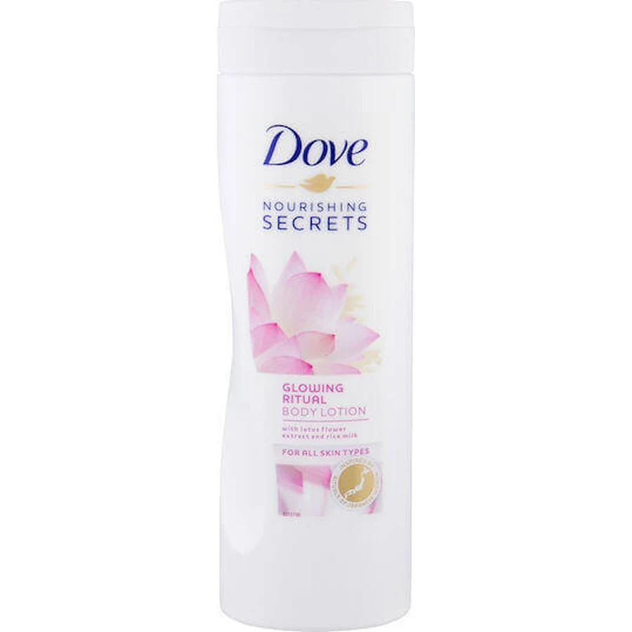 Dove Nourishing Secrets Сяючий ритуальний зволожуючий лосьйон для тіла 400 мл: ціни та характеристики