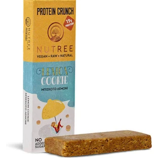 Батончик Nutree Crunch Bar з білком 19г та лимонним печивом зі смаком 60г