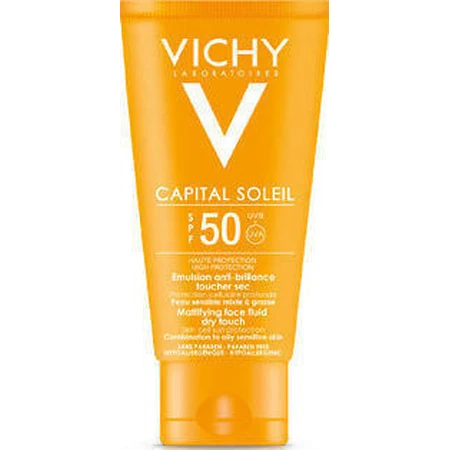 Водостійкий сонцезахисний крем для обличчя Vichy Capital Soleil SPF50 50 мл: ціни та характеристики