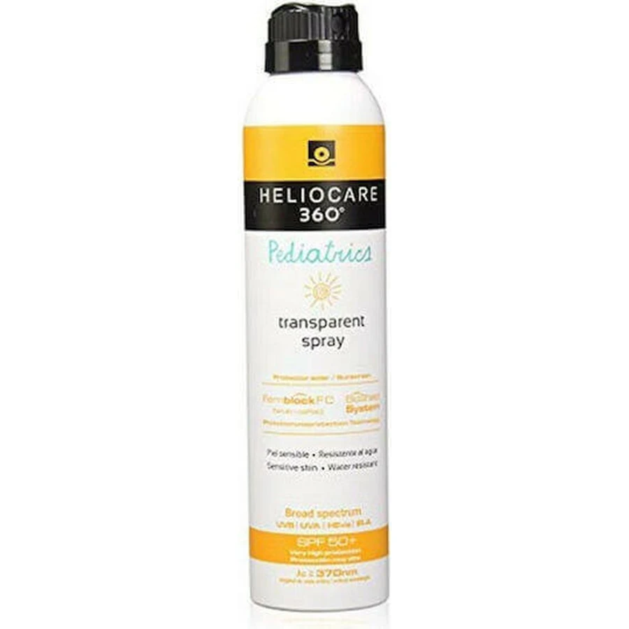 Heliocare Pediatrics Водостійкий дитячий сонцезахисний крем-спрей SPF50 200 мл: ціни та характеристики