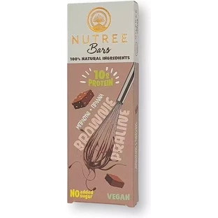 Протеїнові батончики Nutree Bars Брауні зі смаком праліне Брауні 12x50гр
