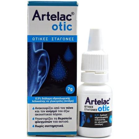 Bausch & Lomb Артелак Отик Артелак Отик капли 7гр: цены и характеристики