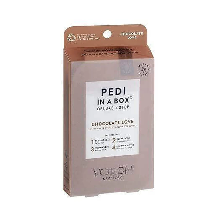 Voesh VOESH VOESH Pedi in a Box Chocolate Deluxe 4 Steps 1 Piece: цены и характеристики