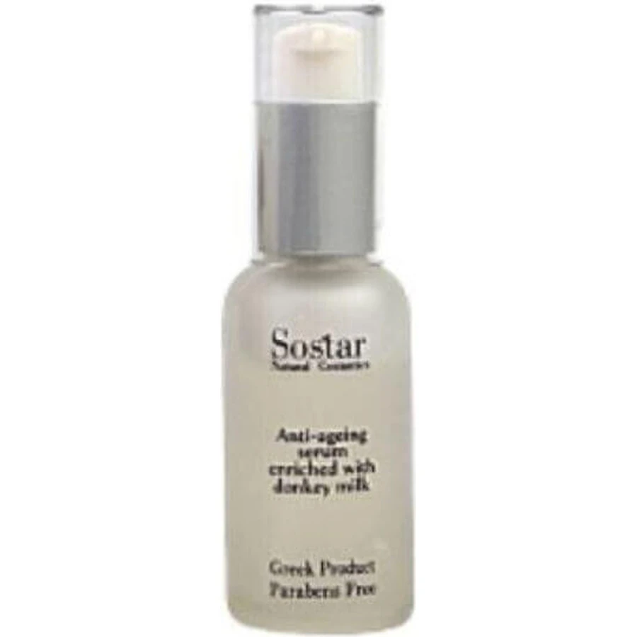 Sostar Зволожуюча та антивікова сироватка для обличчя з молоком м'ясника та гіалуроновою кислотою для сяйва і тонусу 30мл: ціни та характеристики