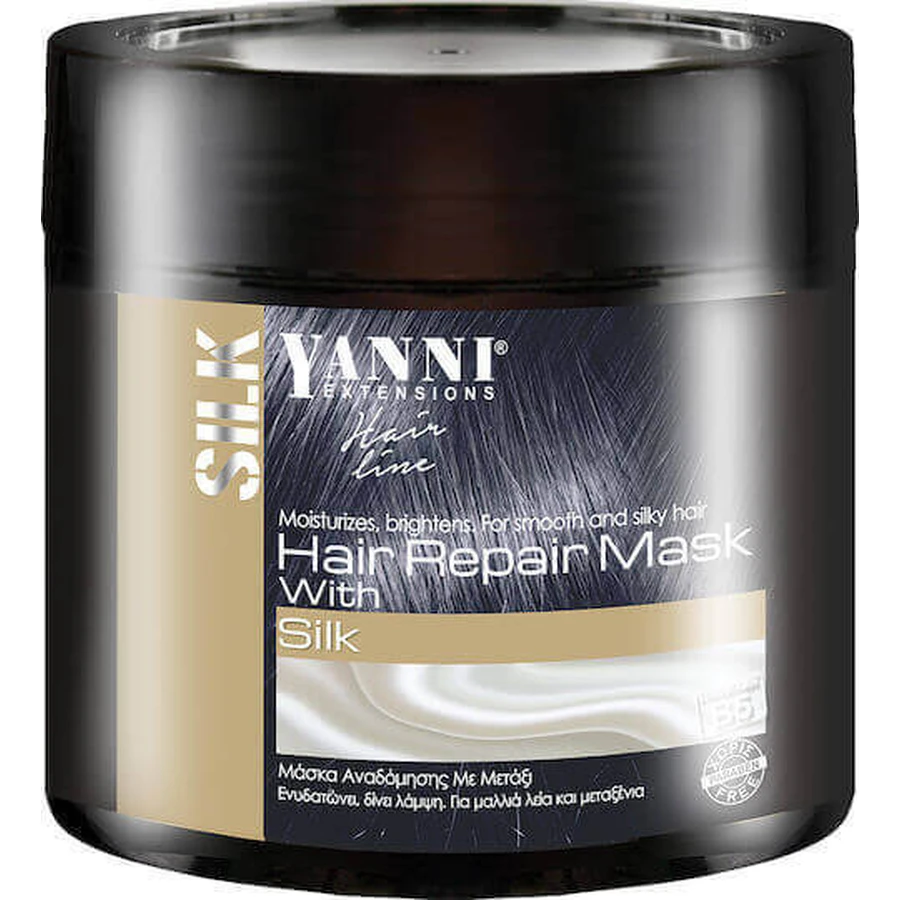 Yanni Extensions Silk Mask Відновлююча маска для волосся 500мл: ціни та характеристики