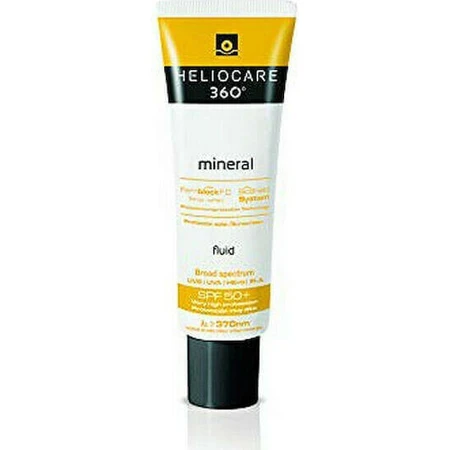 Heliocare 360 Mineral Fluid Мінеральний сонцезахисний крем для обличчя SPF50 50 мл: ціни та характеристики