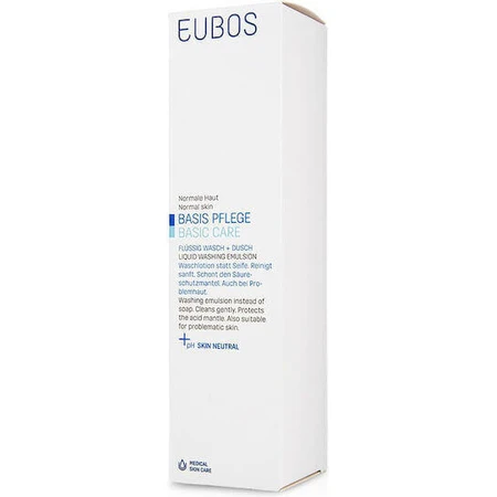 Eubos Blue Жидкая моющая эмульсия для тела 400 мл: цены и характеристики