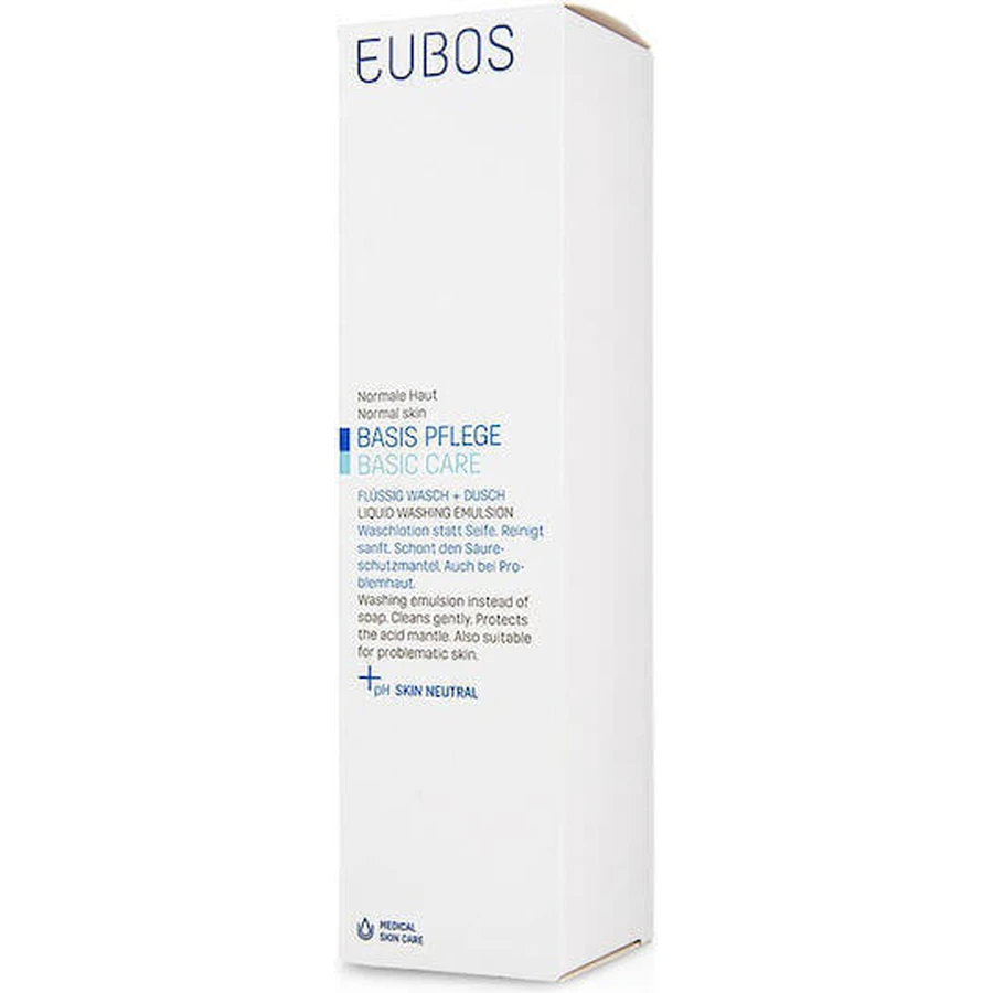 Eubos Blue Жидкая моющая эмульсия для тела 400 мл: цены и характеристики