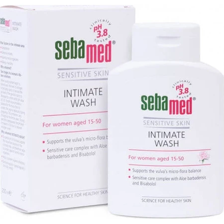 Жіночий гель для інтимної гігієни Sebamed Feminine Intimate Wash Sensitive Gel 200мл: ціни та характеристики
