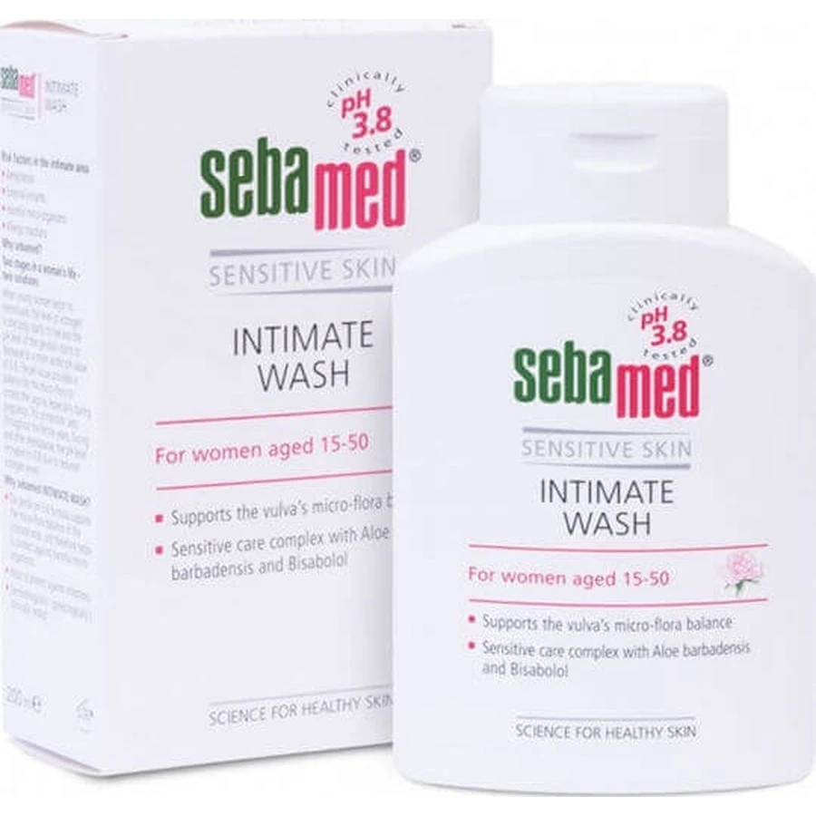 Жіночий гель для інтимної гігієни Sebamed Feminine Intimate Wash Sensitive Gel 200мл: ціни та характеристики