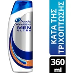 Head & Shoulders Men Ultra Anti-Hair Fall Dandruff and Hair Loss Shampoo для всех типов волос 360 мл: цены и характеристики