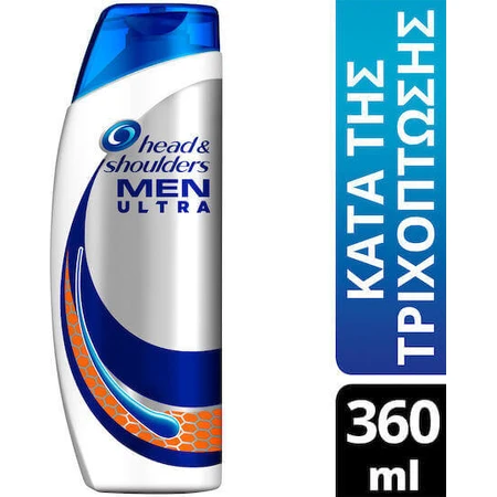 Head & Shoulders Men Ultra Anti-Hair Fall Dandruff and Hair Loss Shampoo для всех типов волос 360 мл: цены и характеристики
